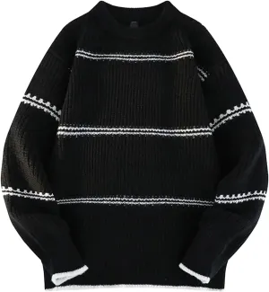 Men's Sweater Autumn and Winter New Sweaters Knitted Underlay Shirt with Couple Top Turtleneck, M-3XL