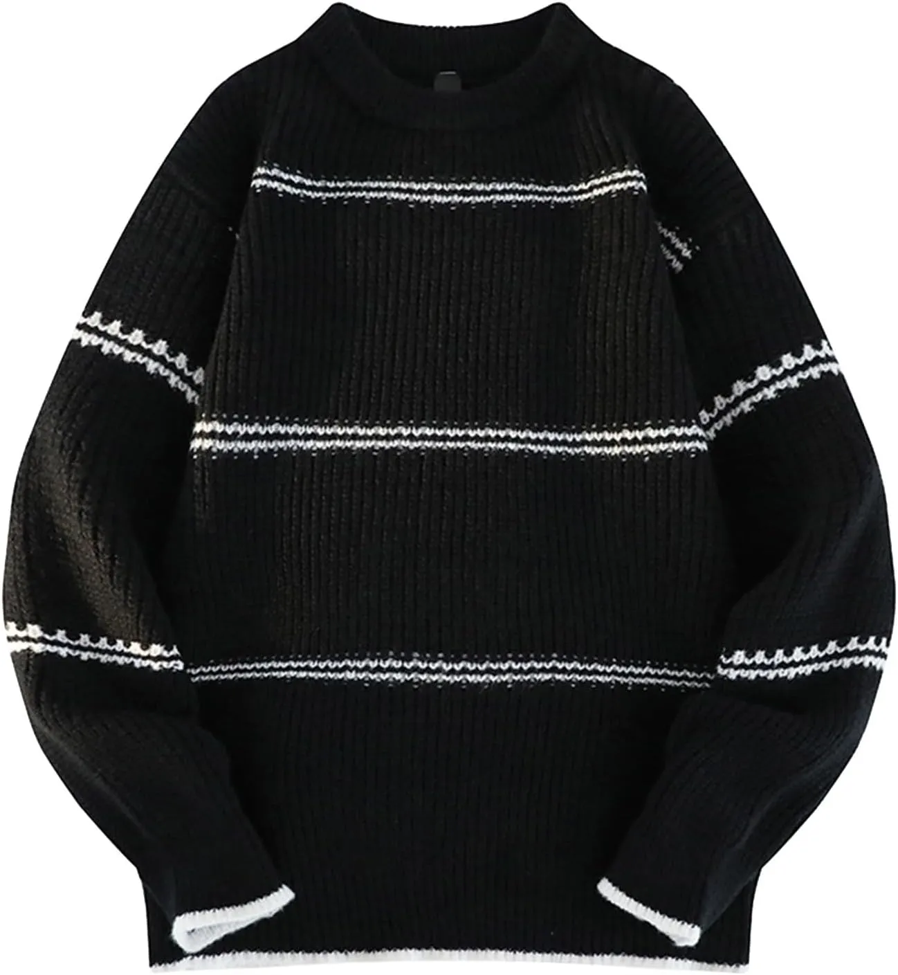 Men's Sweater Autumn and Winter New Sweaters Knitted Underlay Shirt with Couple Top Turtleneck, M-3XL
