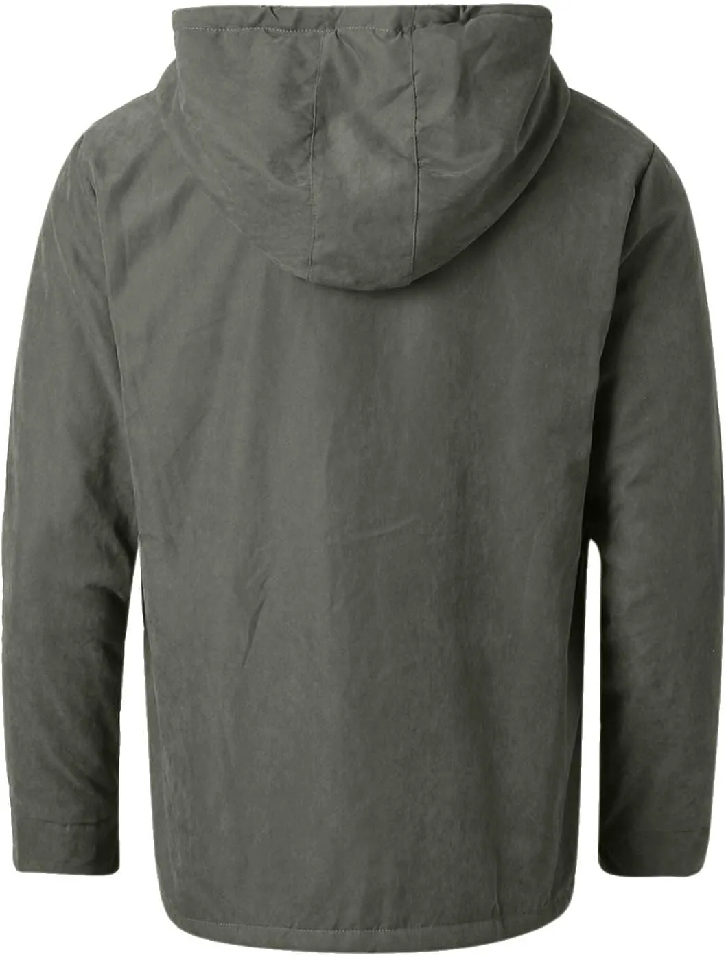 Mens Zip Up Hoodies Heavyweight Zipper Jacket Fleece Sherpa Lined Winter Sweashirts Workout Hoodie Jackets Coats