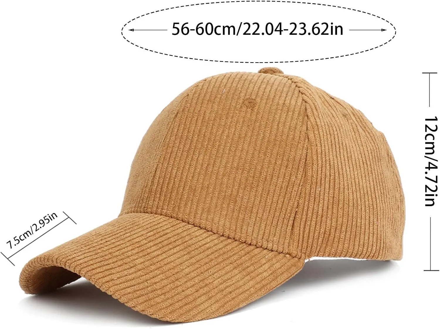 New Velvet Baseball Cap for Women Men Crushed Plain Dad Hat Sports Cap Hip Hop Hats Unstructured 1 Hat M3 Hat