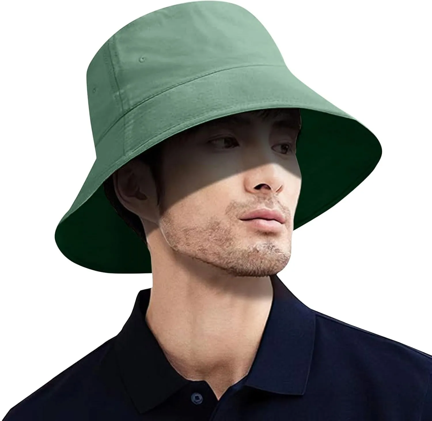Outdoor Wide Brim Sun Hat with Solar Fan Wide Brim Solar Fan Outdoor Fishing Hat Solar USB Charging Solar Beach