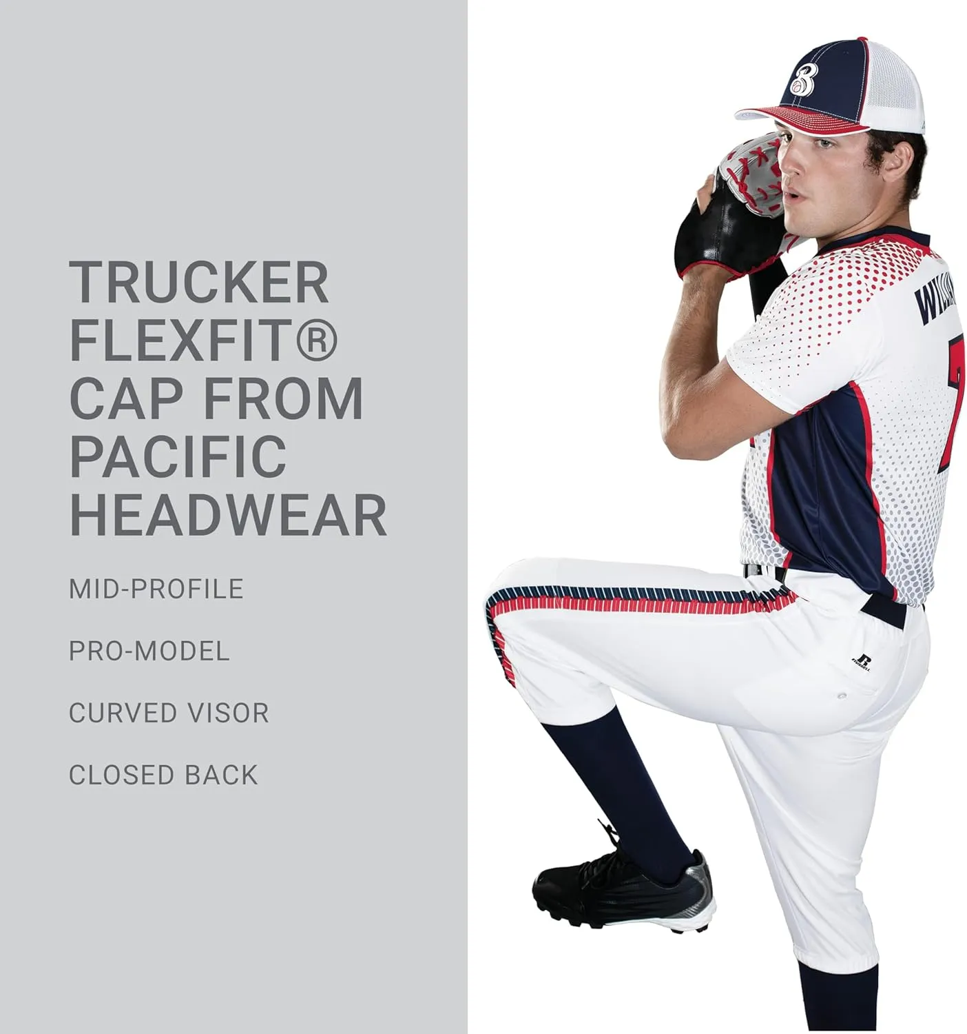 Pacific Headwear Trucker Flexfit Cap