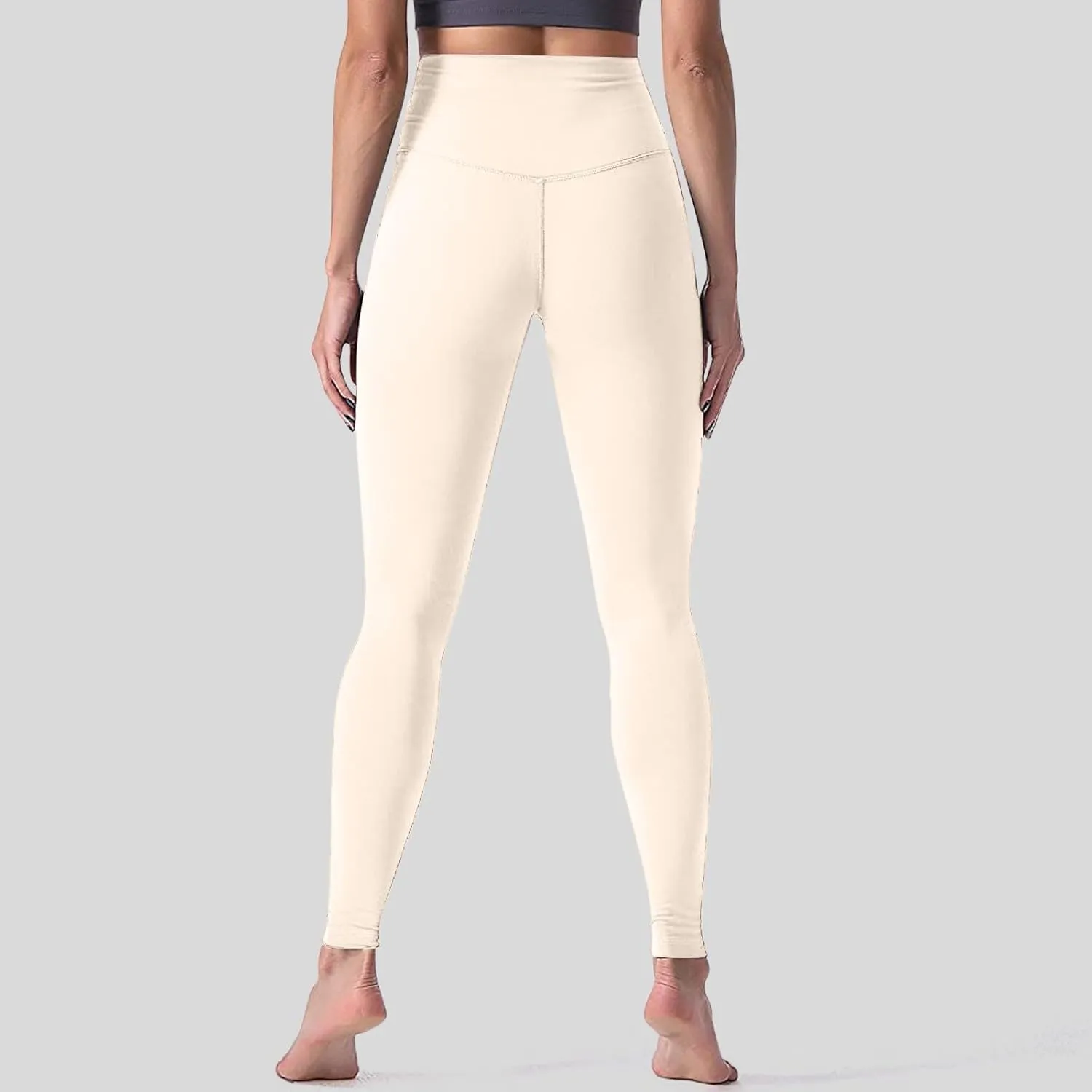 Resistance Leggings for Women High Waisted Tummy Control Yoga Pants Summer Comfy Compression Leggings