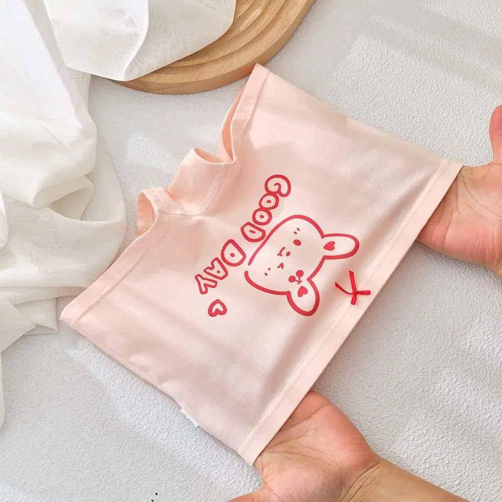 Ruby&Tang Little Girls Cotton panties Toddler Panty Underwear kids Boyshort briefs 2-4years (4-pack)