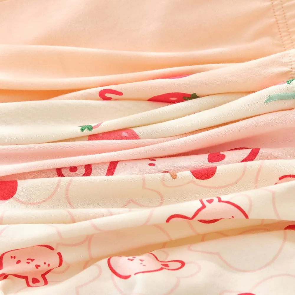 Ruby&Tang Little Girls Cotton panties Toddler Panty Underwear kids Boyshort briefs 2-4years (4-pack)