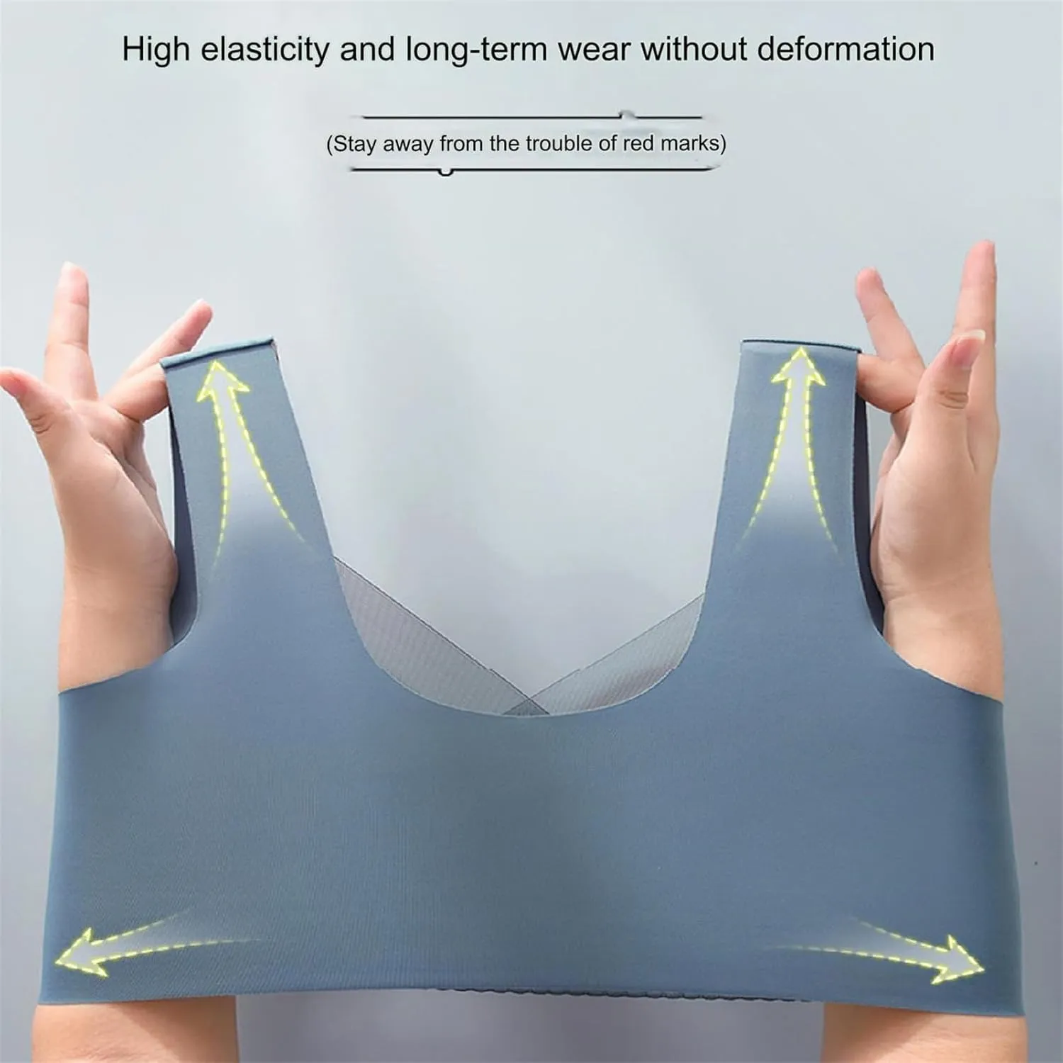 Sarapick Lift Bra Anti-Sagging Bralette Breathable Lace Bras Wireless Posture Support Bra Seamless Sexy Bralettes