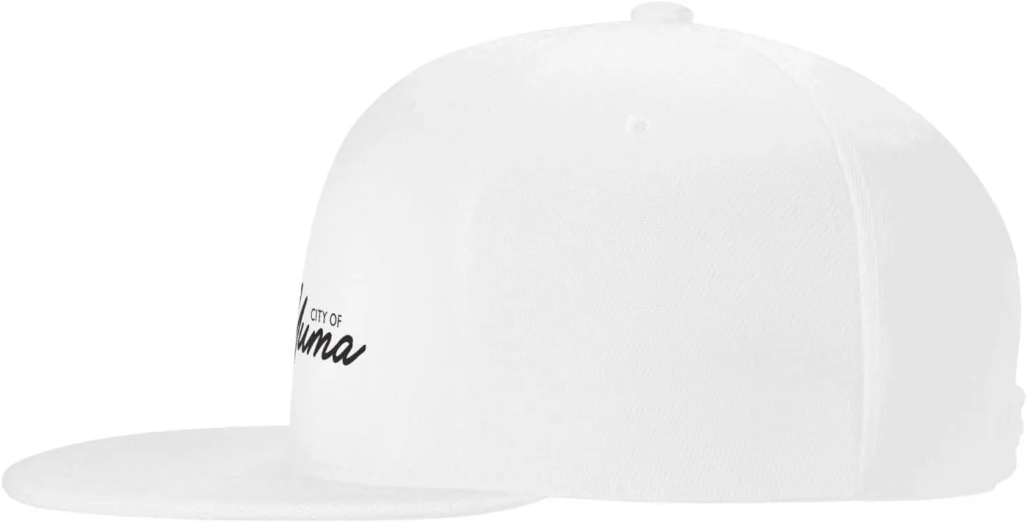 Seal of Yuma, Arizona Snapback Hat for Men Women Baseball Cap Adjustable Flat Bill Brim Hats