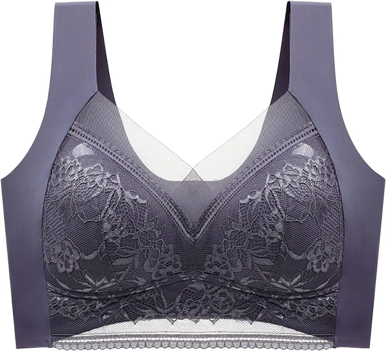 Seamless Bras for Women No Underwire Stretchable Straps Bra Convenient Comfort Bras Breathable Push Up Bralettes