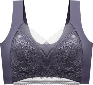 Seamless Bras for Women No Underwire Stretchable Straps Bra Convenient Comfort Bras Breathable Push Up Bralettes