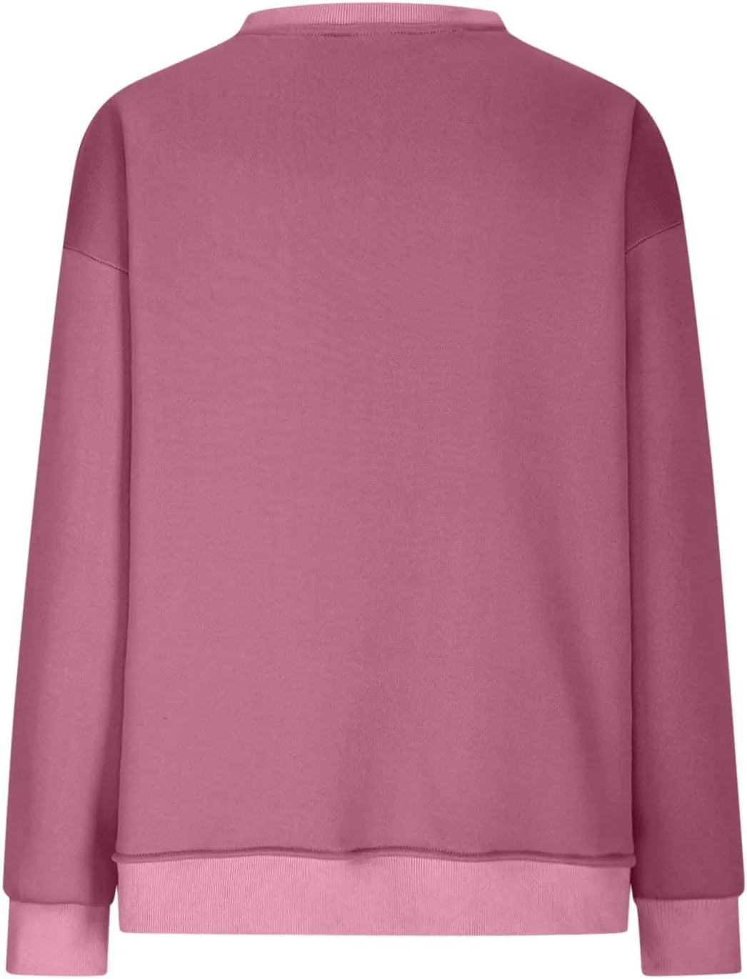 SHOPESSA Oversized Sweatshirt for Women Fall Outfits Crewneck Pullover with Pockets Sweatshirt with Slit Sides