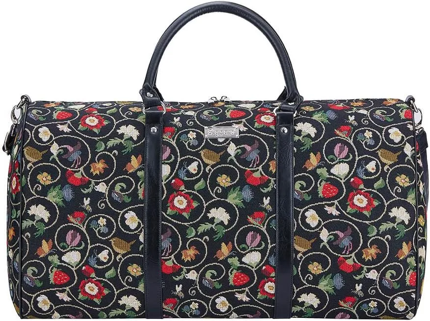 Signare Tapestry Large Duffel Bag, Ladies Overnight Weekender, Carryon Gym Sports Duffle, Travel Bags for Teens, Girls & Women