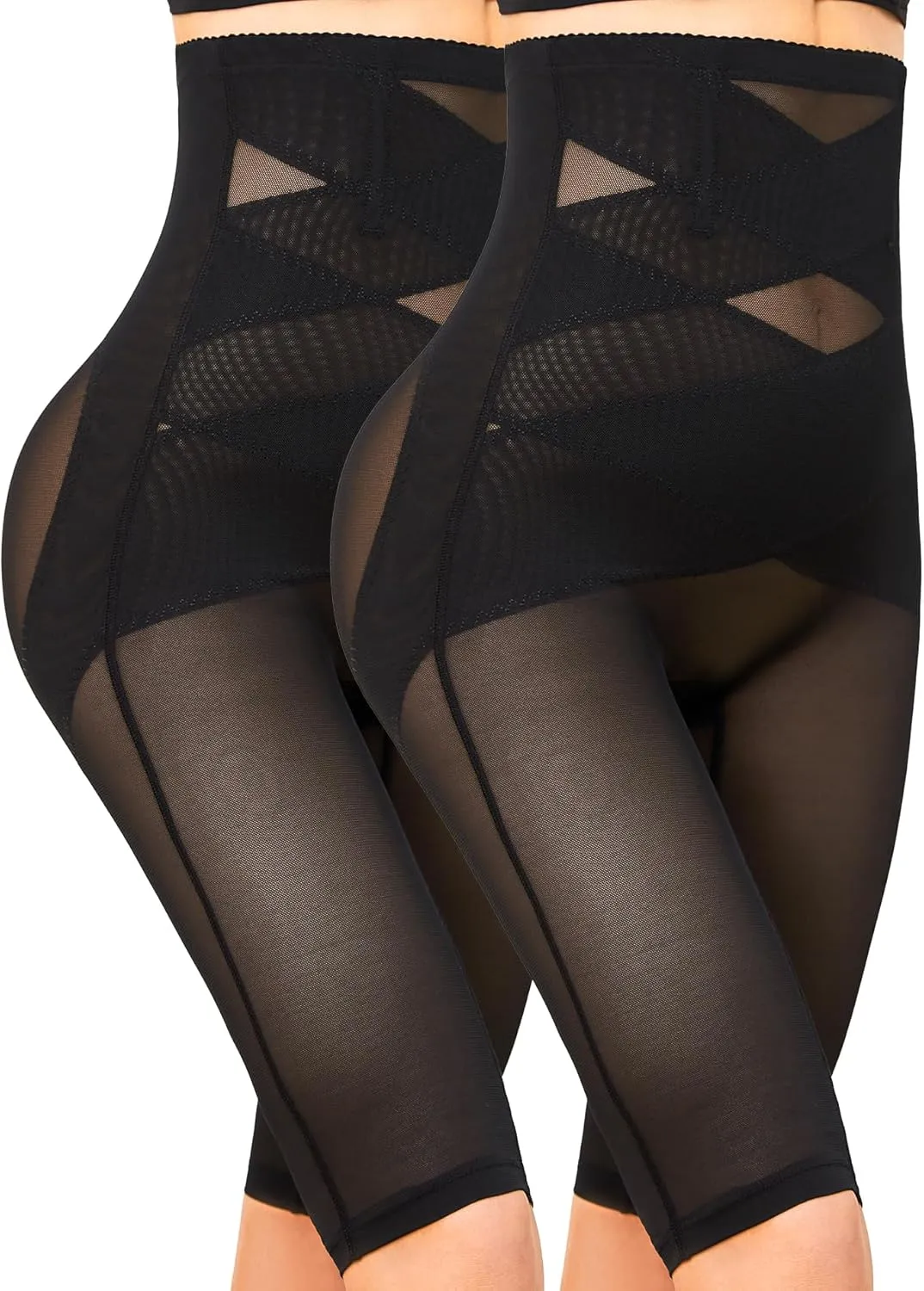 SIMIYA Shapewear Tummy Control Body Shaper for Women Compression Waist Trainer Girdle Thigh Slimmer Butt Lifting Shapewear