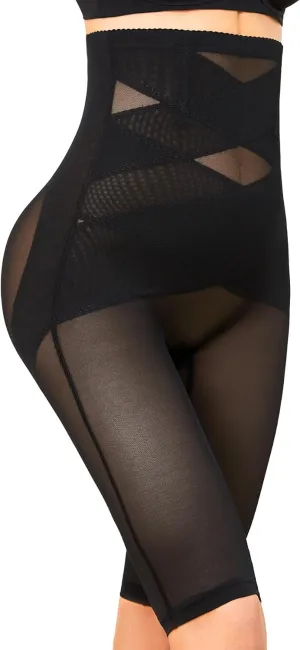 SIMIYA Shapewear Tummy Control Body Shaper for Women Compression Waist Trainer Girdle Thigh Slimmer Butt Lifting Shapewear