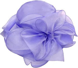 Spring Summer Mesh Sunshade Hat Flower Temperament Wedding Dress Hat Sun Dome Large Brim Hat Fashion Travel Hat
