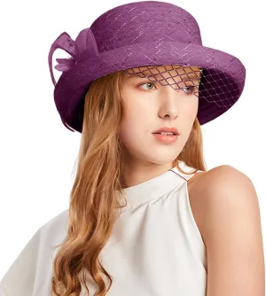 Spring Summer Mesh Sunshade Hat Flower Temperament Wedding Dress Hat Sun Dome Large Brim Hat Women Beach Hats