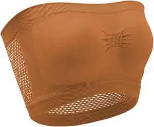 Strapless Nursing Bra for Women Seamless Bandeau Stretchy Non-Padded Bandeau Tube Top Bra Wire Free Bandeau Bra