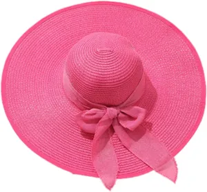 Straw Hat Women Beach Sun Hats Leisure Summer Travel Beach Cap Vacation UPF50 Foldable Wide Brim Hat Floppy Straw