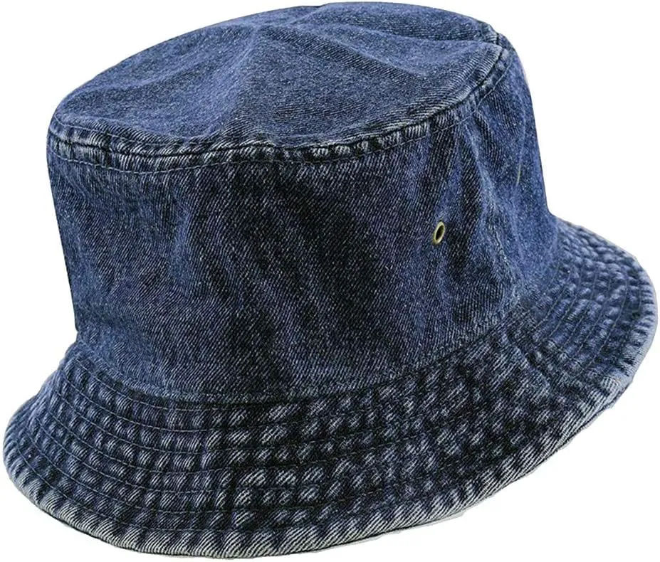Sun Hat Women Casual Wide Brim Cotton Bucket Hat Beach Vacation Travel Accessories Christmas Halloween
