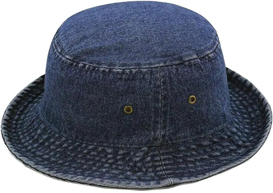 Sun Hat Women Casual Wide Brim Cotton Bucket Hat Beach Vacation Travel Accessories Christmas Halloween