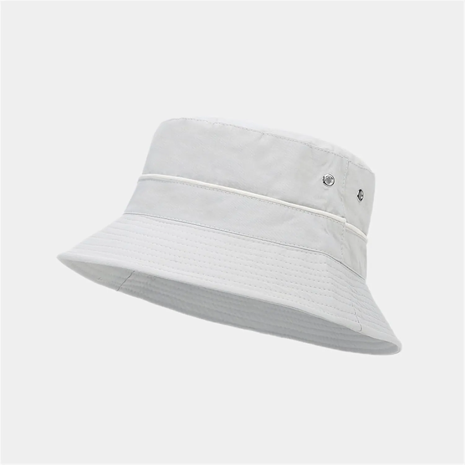 Sun Hats for Women Summer Casual Wide Brim Cotton Bucket Hat Beach Vacation Travel Accessories Beach Vacation Headwear