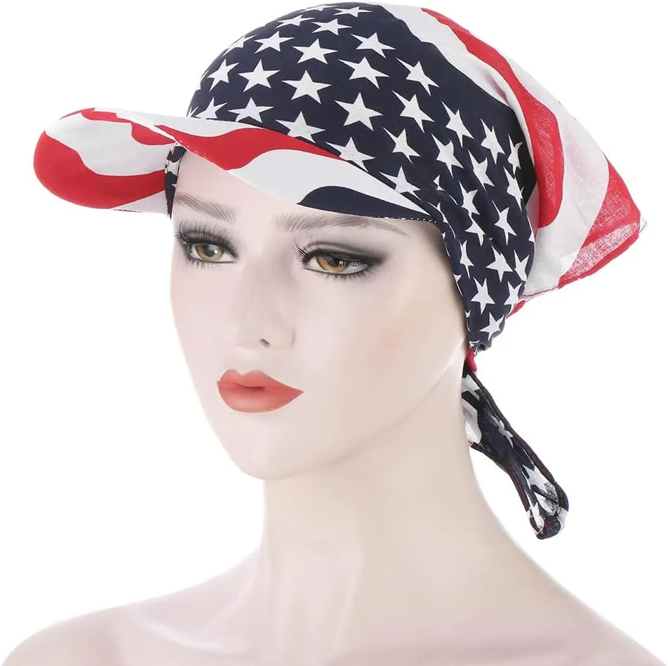 Sweat Wicking Cycling Cap Do Dew Rags with Brim Sun Protection Skull Beanies Quick Dry Headband Hat Bandana for Men Women