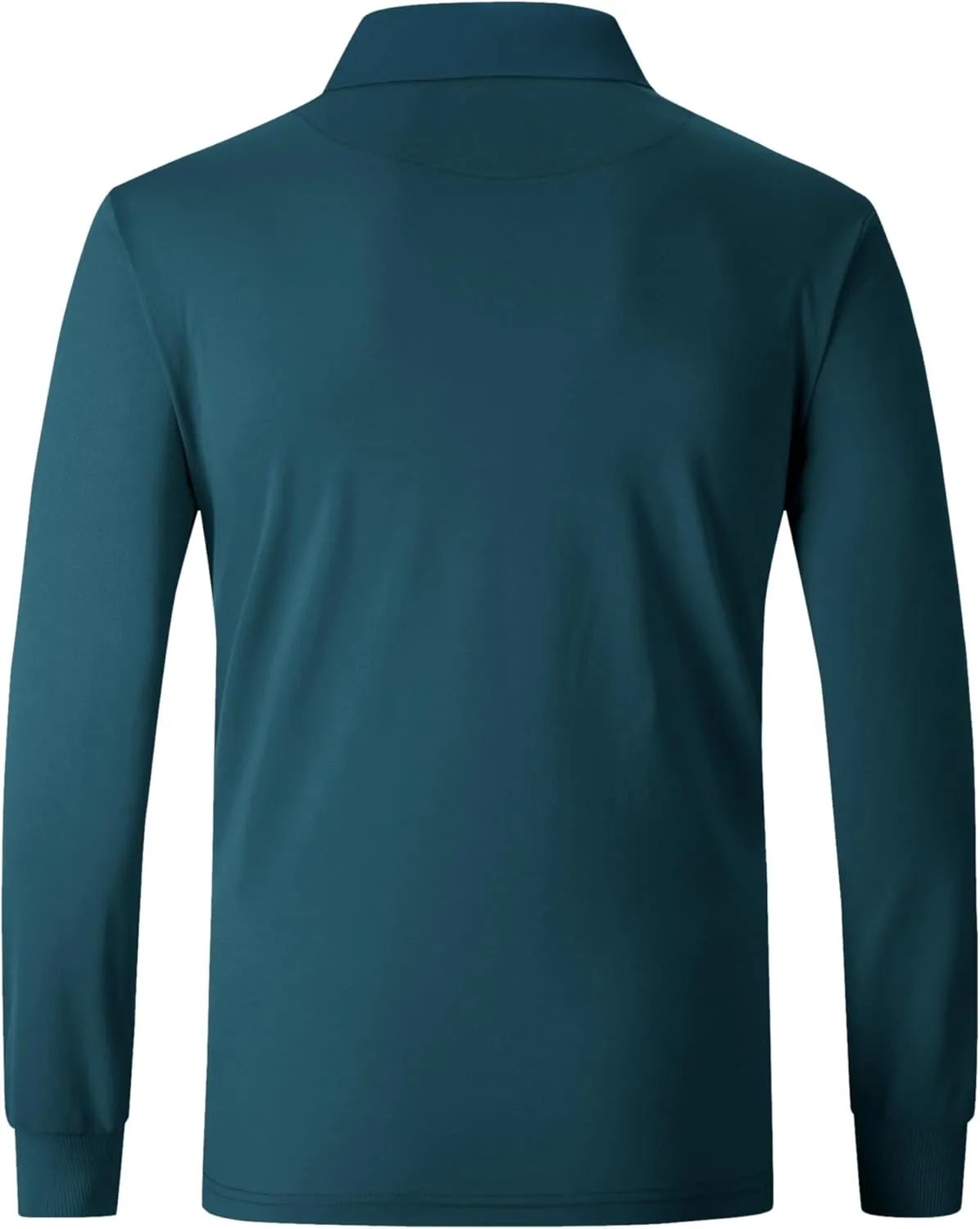 SWISSWELL Long Sleeve Polo Shirts for Men collared Performance Golf Shirts Casual Workwear Office