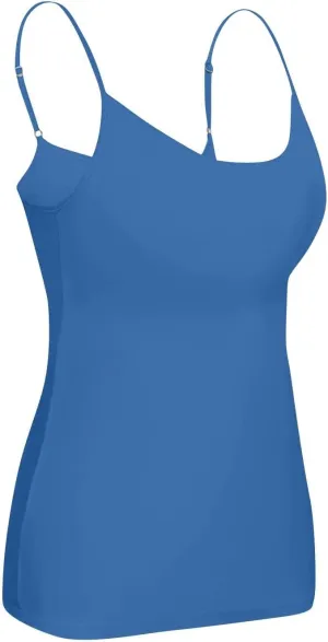 Tank Top for Women with Built in Bra 2025 Summer Shelf Bra Camisole Tops Womens Spaghetti Strap Cami Tank