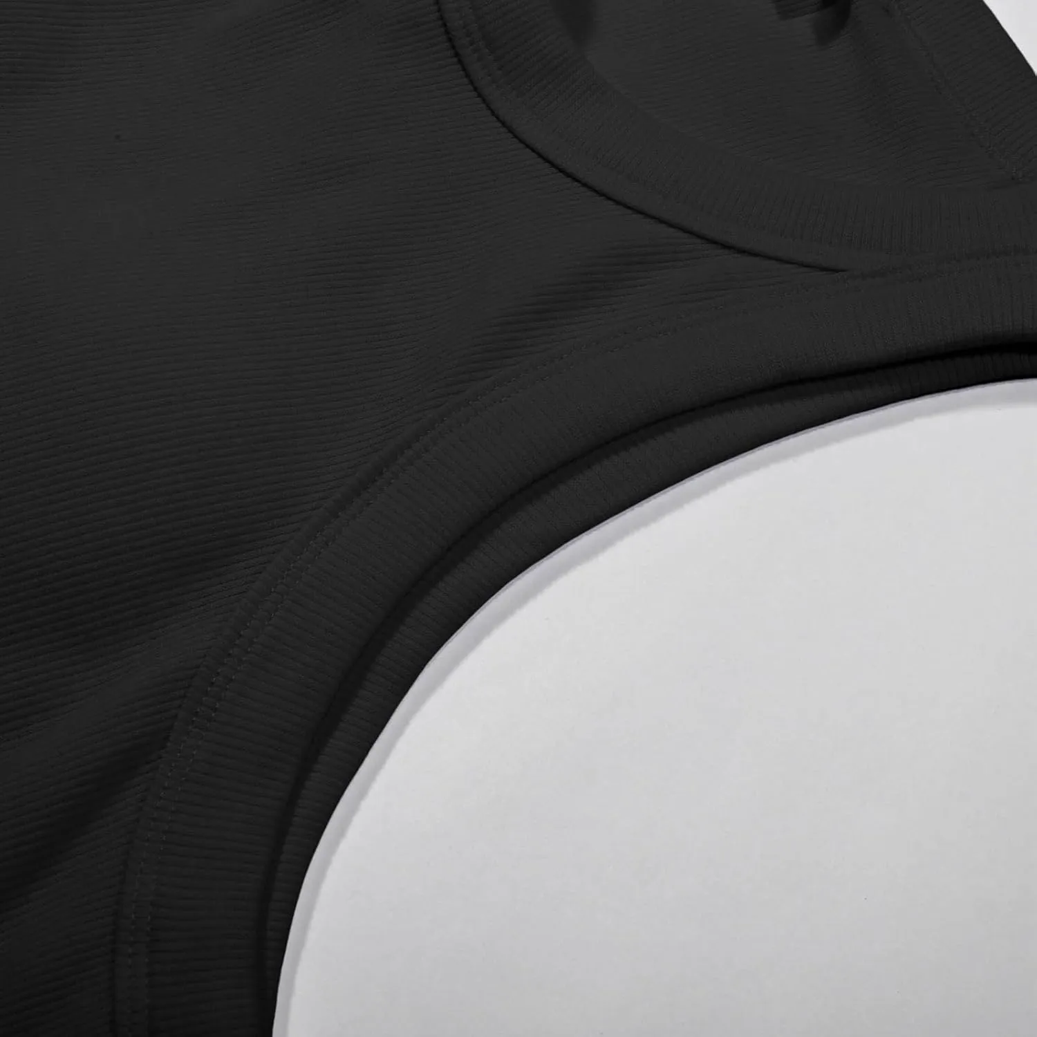 Tank Tops with Built in Bras Round Neck Ribbed Tank Top with Bra Pads Loose Casual Workout Tank Tops for Women