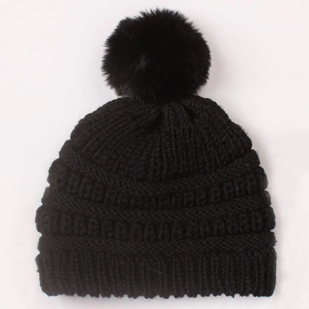 Toddler Beanie Kids Winter Hats Infant Warm Knit Cap Newborn Winter Warm Hat for Boys Girls