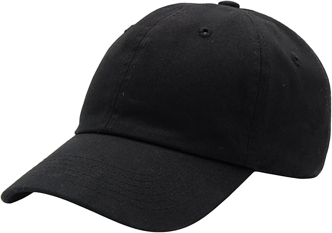 Top Level Baseball Cap Men Women-Cotton Dad Hat Plain