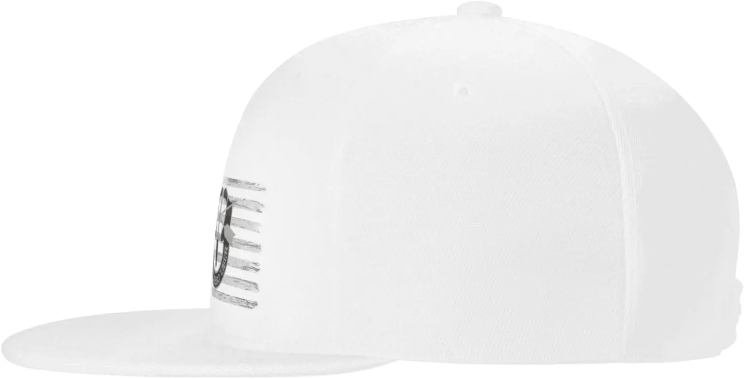 US and Special Forces Badge Snapback Hat for Men Women Baseball Cap Adjustable Flat Bill Brim Hats
