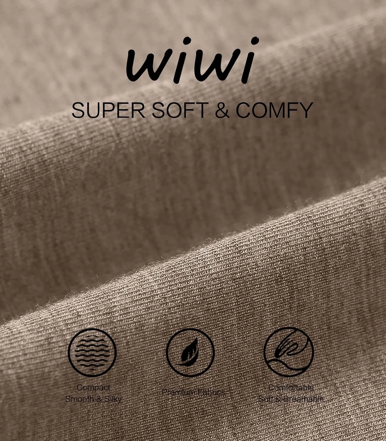 WiWi Bamboo Viscose Pajama Set for Women Soft Long Sleeve Top with Pants Sleepwear 2 Piece Pjs Sets Sleepwear S-XXL