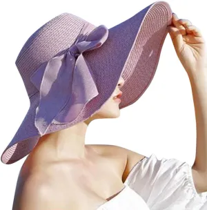 Women Big Brim Straw Hat Sun Floppy Wide Brim Hats New Bowknot Breathable Vintage Fashion Folding Beach caps Gym Clothing