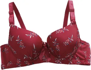Women High Support Breathable Bralettes No Underwire Push Up Seamless Bras Wirefree Full Coverage Bralette