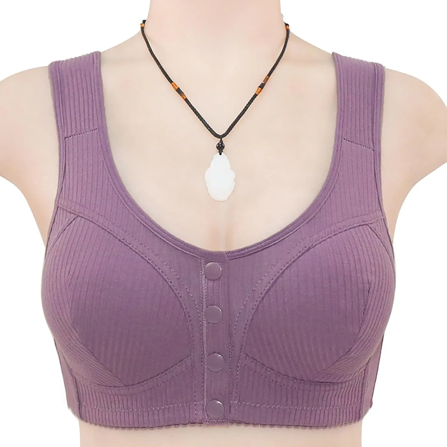 Women Strapless Bras Without Steel Ring Movement Seamless Gathering Adjustment Yoga Sleep Large Bra Bra Packs for Women