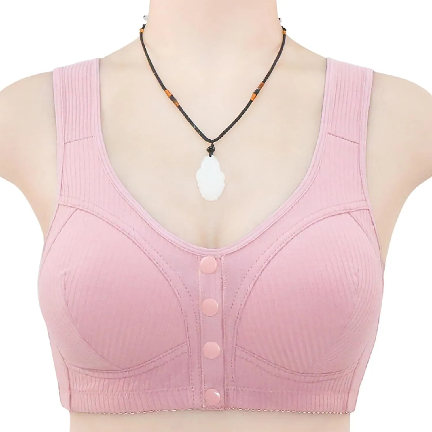 Women Strapless Bras Without Steel Ring Movement Seamless Gathering Adjustment Yoga Sleep Large Bra Bra Packs for Women