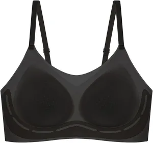 Womens Anti Sagging Bras Ice Silk Breathable Comfort Seamless Push Up Bras for Older Women Wireless Sports Underwear