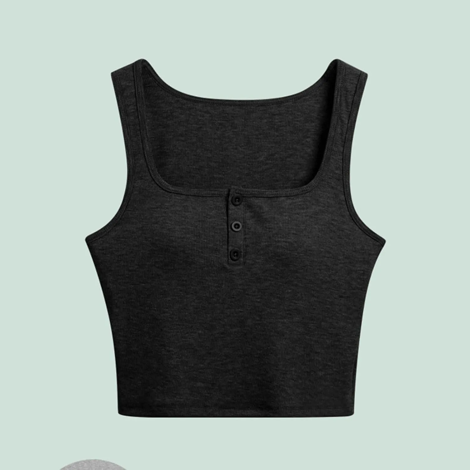 Women's Button Down Tank Tops Wide Strap Lightweight Breathable Quick Dry Pure Tanks Basic Cute Workout Shirts