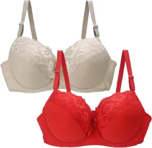 Womens Seamless Bra 36/80 38/85 40/90 42/95 44/100 BCDE Cup Bra Sexy Lace Bra for Women Exercise Athletic Bras Women