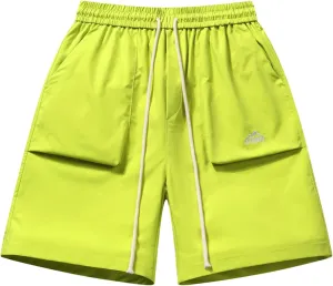 Xiaojmake Men's Athletic Running Shorts 5 inch Lightweight Quick Dry Loose Fit Workout Gym Basketball Outdoor Hiking Shorts